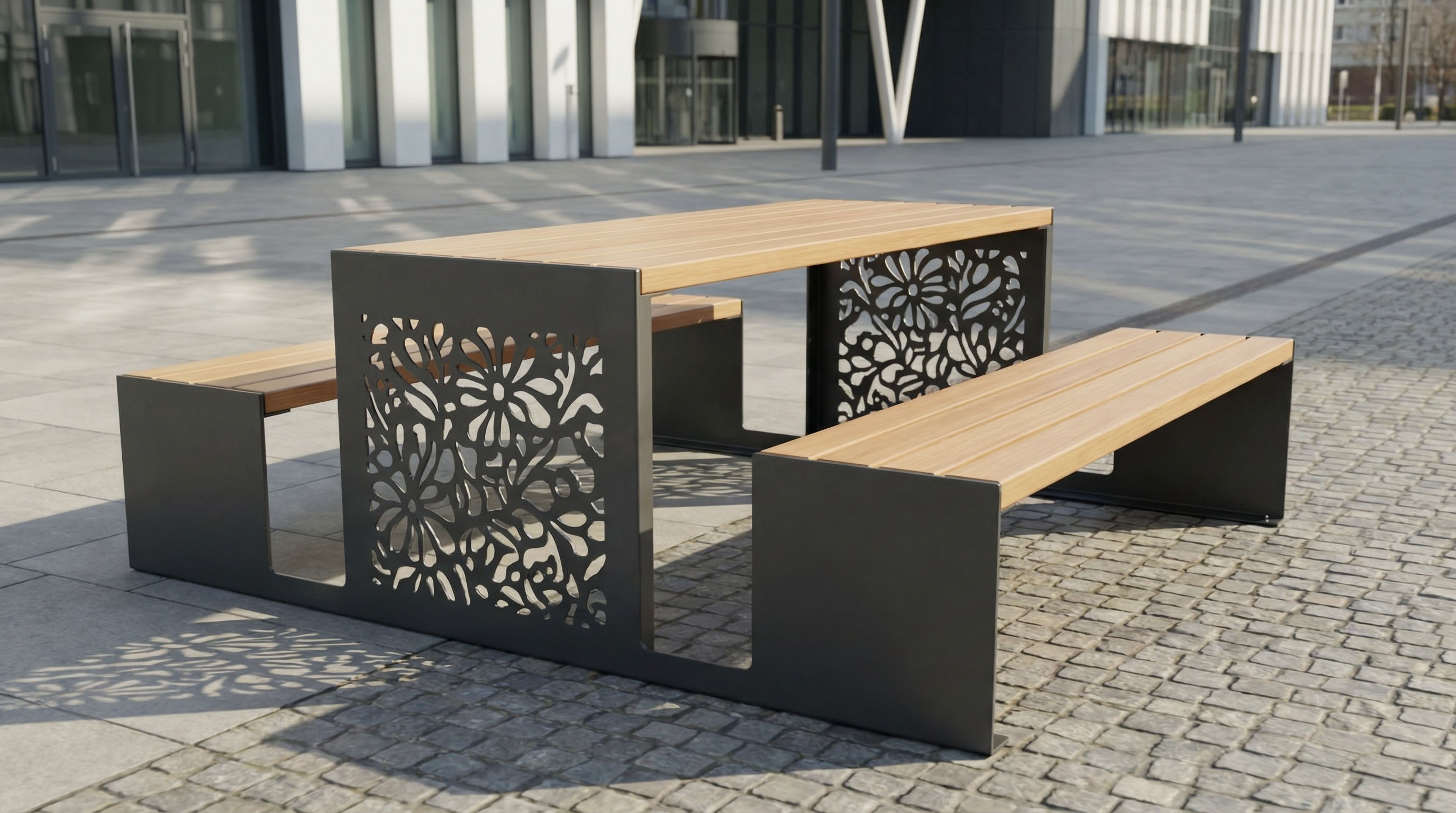 Garnitura stol-klupa